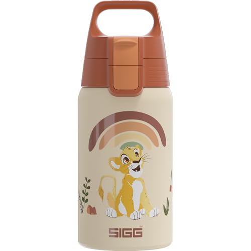 SIGG - Edelstahl Trinkflasche Kinder - Shield One Disney Lion King - Für Kohlensäurehaltige Getränke Geeignet - Auslaufsicher - Federleicht - BPA-frei - Sport & Schule - xxxx - 0,5L SIGG - Edelstahl Trinkflasche Kinder - Shield One Disney Lion King - Für Kohlensäurehaltige Getränke Geeignet - Auslaufsicher - Federleicht - BPA-frei - Sport & Schule - xxxx - 0,5L von SIGG