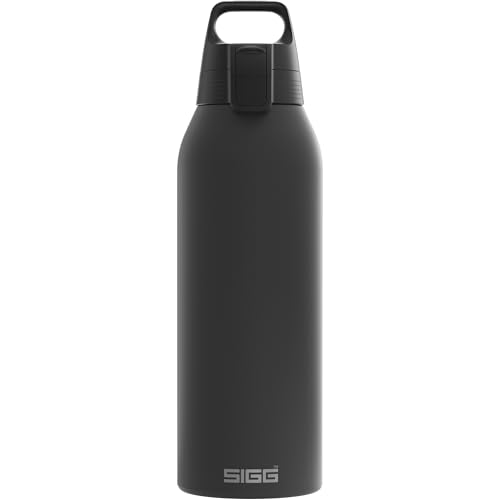 SIGG - Edelstahl Trinkflasche - Shield ONE Black - Für Kohlensäurehaltige Getränke Geeignet - Auslaufsicher - Federleicht - BPA-frei - Outdoor & Fitness - 1.5 L SIGG - Edelstahl Trinkflasche - Shield ONE Black - Für Kohlensäurehaltige Getränke Geeignet - Auslaufsicher - Federleicht - BPA-frei - Outdoor & Fitness - 1.5 L von SIGG