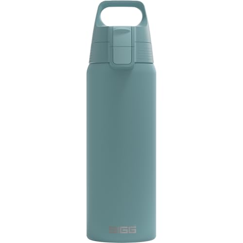 SIGG - Edelstahl Trinkflasche - Shield ONE Morning Blue - Für Kohlensäurehaltige Getränke Geeignet - Auslaufsicher - Federleicht - BPA-frei - Outdoor & Fitness - 0.75 L SIGG - Edelstahl Trinkflasche - Shield ONE Morning Blue - Für Kohlensäurehaltige Getränke Geeignet - Auslaufsicher - Federleicht - BPA-frei - Outdoor & Fitness - 0.75 L von SIGG
