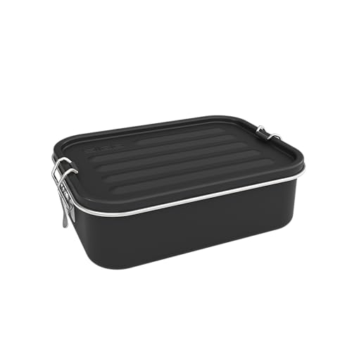 SIGG Gemstone Box Obsidian Brotdose, auslaufsichere Lunchbox für Büro, Schule und Outdoor, Brotbox aus hochwertigem 18/8 Edelstahl für unterwegs SIGG Gemstone Box Obsidian Brotdose, auslaufsichere Lunchbox für Büro, Schule und Outdoor, Brotbox aus hochwertigem 18/8 Edelstahl für unterwegs von SIGG