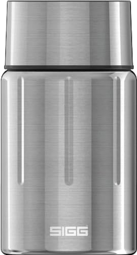 SIGG Gemstone Food Jar Selenite (0.75 L), isolierter Essensbehälter für Büro, Schule und Outdoor, Thermobehälter aus hochwertigem 18/8 Edelstahl von SIGG