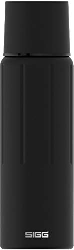 SIGG Gemstone IBT Obsidian Thermo Trinkflasche (1.1 L), schadstofffreie und isolierte Trinkflasche, auslaufsichere Thermo-Flasche aus Edelstahl von SIGG