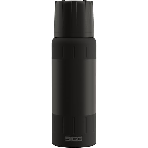 SIGG - Isolierte Trinkflasche - Thermoflasche Apline Star - 15h Heiss & 56h Kalt- Camping & Outdoor- Mit Tasse - Auslaufsicher - BPA-frei - 18-8-Edelstahl - Schwarz - 0.5L SIGG - Isolierte Trinkflasche - Thermoflasche Apline Star - 15h Heiss & 56h Kalt- Camping & Outdoor- Mit Tasse - Auslaufsicher - BPA-frei - 18-8-Edelstahl - Schwarz - 0.5L von SIGG