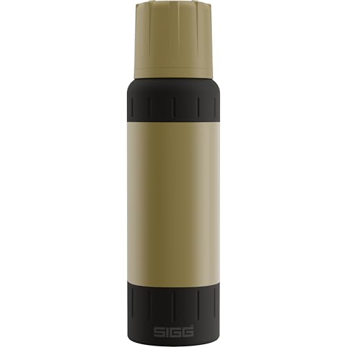 SIGG - Isolierte Trinkflasche - Thermoflasche Apline Star - 27h Heiss & 100h Kalt- Camping & Outdoor- Mit Tasse - Auslaufsicher - BPA-frei - 18-8-Edelstahl - Beige - 1L SIGG - Isolierte Trinkflasche - Thermoflasche Apline Star - 27h Heiss & 100h Kalt- Camping & Outdoor- Mit Tasse - Auslaufsicher - BPA-frei - 18-8-Edelstahl - Beige - 1L von SIGG