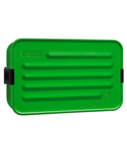 SIGG Metal Boxes Plus aus Aluminium, S, 170 x 117 x 60 mm, 250g, Grün von SIGG