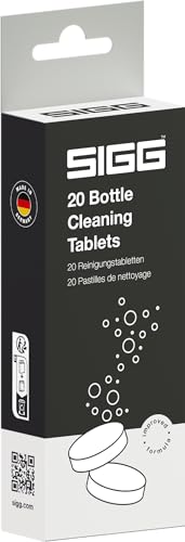 SIGG Reinigungstabletten für Trinkflasche - Bottle Clean Tablets - 20 Reinigungstabletten zur Handwäsche, für eine schnelle und einfache Flaschenreinigung SIGG Reinigungstabletten für Trinkflasche - Bottle Clean Tablets - 20 Reinigungstabletten zur Handwäsche, für eine schnelle und einfache Flaschenreinigung von SIGG