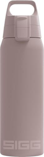 SIGG - Isolierte Trinkflasche - Shield Therm One Dusk - Für kohlensäurehaltige Getränke geeignet - Auslaufsicher - Spülmaschinenfest - BPA-frei - 90% recycelter Edelstahl - Pink - 0.75L von SIGG