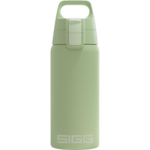 SIGG - Isolierte Trinkflasche - Thermosflasche Shield Therm One Eco Green - kohlensäurehaltige Getränke - Auslaufsicher - Spülmaschinenfest - BPA-frei - 90% recycelter Edelstahl - Hellgrün - 0,5L SIGG - Isolierte Trinkflasche - Thermosflasche Shield Therm One Eco Green - kohlensäurehaltige Getränke - Auslaufsicher - Spülmaschinenfest - BPA-frei - 90% recycelter Edelstahl - Hellgrün - 0,5L von SIGG