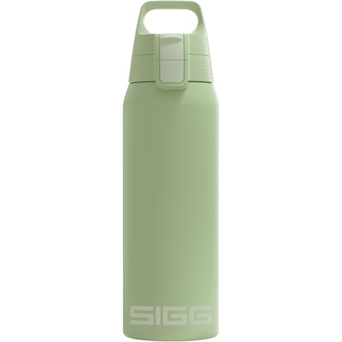 SIGG - Isolierte Trinkflasche - Thermosflasche Shield Therm One Eco Green kohlensäurehaltige Getränke - Auslaufsicher - Spülmaschinenfest - BPA-frei - 90% recycelter Edelstahl - Hellgrün - 0,75L SIGG - Isolierte Trinkflasche - Thermosflasche Shield Therm One Eco Green kohlensäurehaltige Getränke - Auslaufsicher - Spülmaschinenfest - BPA-frei - 90% recycelter Edelstahl - Hellgrün - 0,75L von SIGG