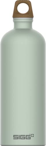 SIGG Traveller MyPlanet™ Repeat Plain Trinkflasche (1.0 L), klimaneutrale und auslaufsichere Trinkflasche, federleichte Trinkflasche aus Aluminium, Made in Switzerland von SIGG
