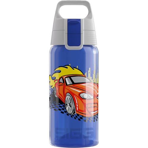 SIGG - Trinkflasche Kinder - Viva One Hot Speed - Für Kohlensäurehaltige Getränke Geeignet - Auslaufsicher - Spülmaschinenfest - BPA-frei - Sport & Schule - Blau - 0,5L SIGG - Trinkflasche Kinder - Viva One Hot Speed - Für Kohlensäurehaltige Getränke Geeignet - Auslaufsicher - Spülmaschinenfest - BPA-frei - Sport & Schule - Blau - 0,5L von SIGG