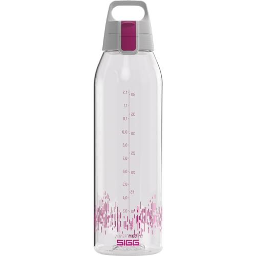 SIGG - Tritan Trinkflasche - Sportflasche Total Clear ONE MyPlanet Berry - kohlensäurehaltige Getränke - Spülmaschinenfest, Auslaufsicher, Kratzfest - BPA-frei - Sport & Fitness - Pink - 1,5L SIGG - Tritan Trinkflasche - Sportflasche Total Clear ONE MyPlanet Berry - kohlensäurehaltige Getränke - Spülmaschinenfest, Auslaufsicher, Kratzfest - BPA-frei - Sport & Fitness - Pink - 1,5L von SIGG