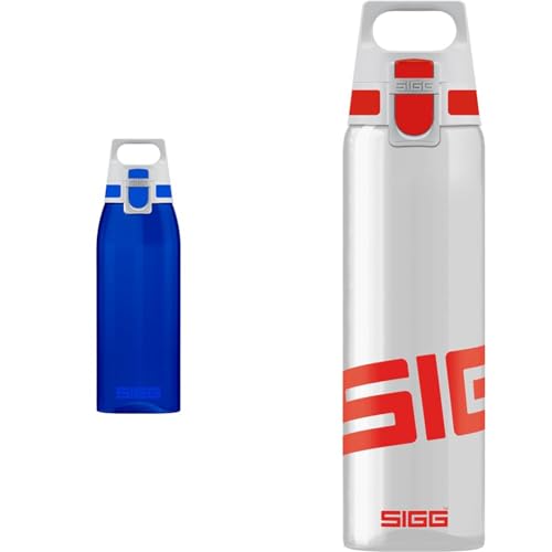 SIGG - Tritan Trinkflasche - Total Color ONE ONE & Total Clear ONE Red Trinkflasche, Rot, 0.75 L von SIGG