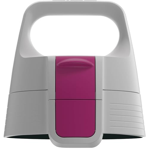 SIGG WMB ONE Top 2 Grey Berry Verschluss (One Size), Ersatzteil für SIGG Trinkflasche, einhändig bedienbarer & auslaufsicherer Verschluss SIGG WMB ONE Top 2 Grey Berry Verschluss (One Size), Ersatzteil für SIGG Trinkflasche, einhändig bedienbarer & auslaufsicherer Verschluss von SIGG
