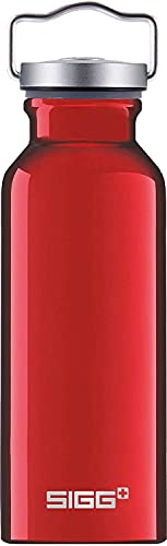 SIGG Original Red Trinkflasche (0.5 L), schadstofffreie und besonders auslaufsichere Trinkflasche, federleichte Trinkflasche aus Aluminium SIGG Original Red Trinkflasche (0.5 L), schadstofffreie und besonders auslaufsichere Trinkflasche, federleichte Trinkflasche aus Aluminium von SIGG