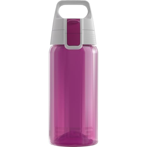 SIGG - Trinkflasche Kinder - Viva One Berry - Für Kohlensäurehaltige Getränke Geeignet - Auslaufsicher - Spülmaschinenfest - BPA-frei - Sport - Pink - 0,5L von SIGG