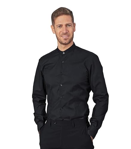 SIGGI Unisex Professionell Hemd, Schwarz, M SIGGI Unisex Professionell Hemd, Schwarz, M von SIGGI