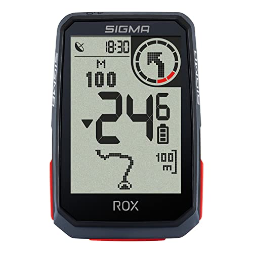 Sigma ROX 4.0 Black | Fahrradcomputer kabellos GPS & Navigation inkl. GPS Halterung | Outdoor GPS Navigation mit Höhenmessung Sigma ROX 4.0 Black | Fahrradcomputer kabellos GPS & Navigation inkl. GPS Halterung | Outdoor GPS Navigation mit Höhenmessung von SIGMA