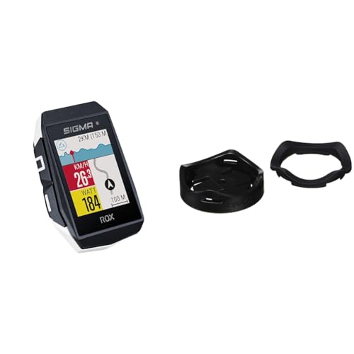 Sigma Sport ROX 11.1 EVO White | Fahrradcomputer kabellos GPS & Navigation inkl. GPS Halterung | Outdoor GPS Navigation mit Smarter Funktionsvielfalt & Zubehör, GPS Halterung Sigma Sport ROX 11.1 EVO White | Fahrradcomputer kabellos GPS & Navigation inkl. GPS Halterung | Outdoor GPS Navigation mit Smarter Funktionsvielfalt & Zubehör, GPS Halterung von SIGMA