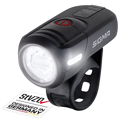 SIGMA Sport - Aura 45 | LED Fahrradlicht 45 Lux | StVZO zugelassenes, akkubetriebenes Vorderlicht SIGMA Sport - Aura 45 | LED Fahrradlicht 45 Lux | StVZO zugelassenes, akkubetriebenes Vorderlicht von SIGMA