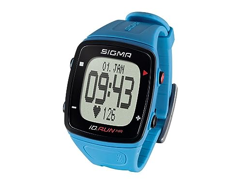 Sigma Sport Pulsuhr iD.RUN HR pacific blue, GPS-Laufuhr, Handgelenk-Pulsmessung, Activity Tracker, Blau, size_name_copy_2/3 von SIGMA