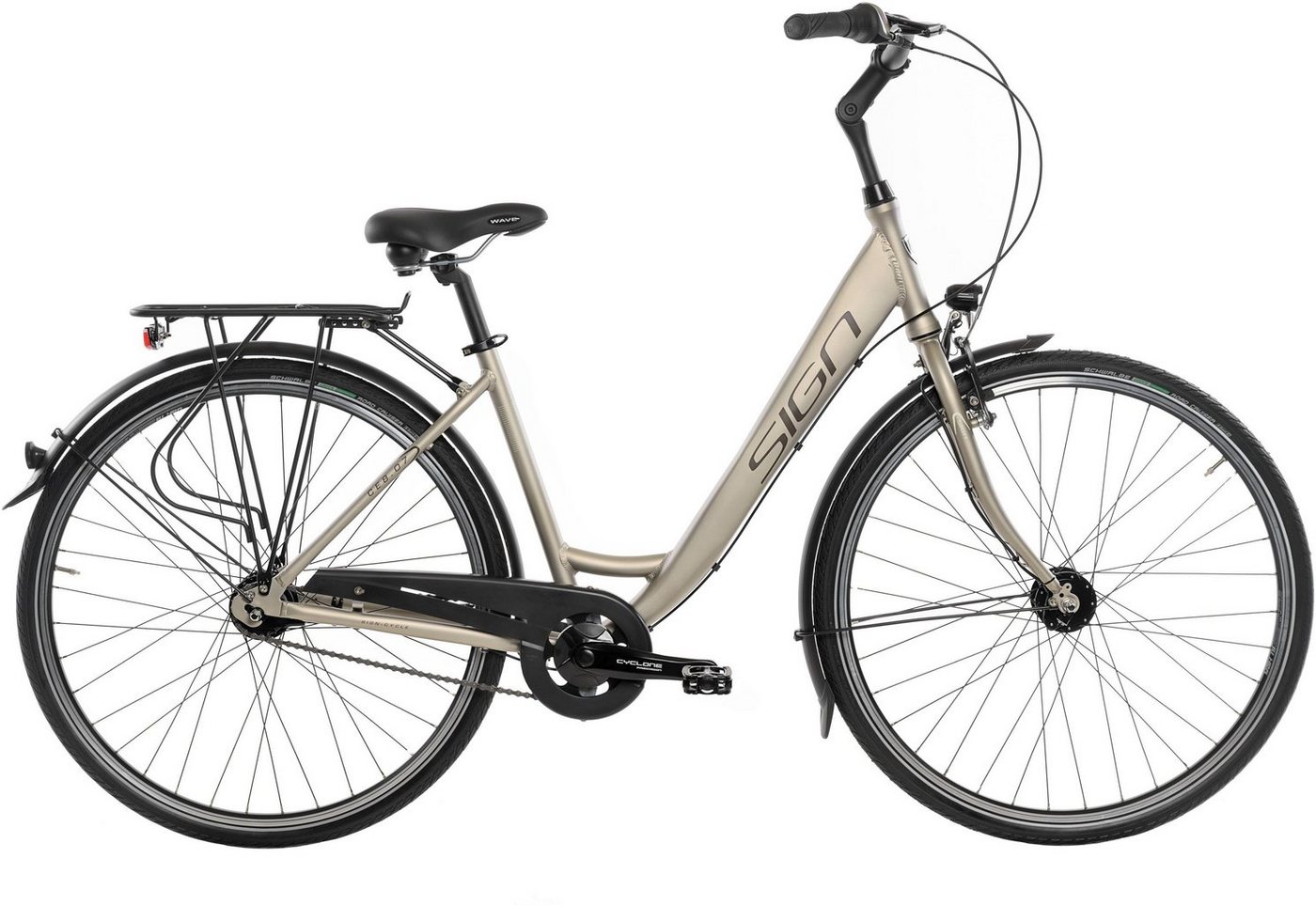SIGN Cityrad, 7 Gang Shimano NEXUS SG-C3001-7C Schaltwerk, für Damen und Herren SIGN Cityrad, 7 Gang Shimano NEXUS SG-C3001-7C Schaltwerk, für Damen und Herren von SIGN