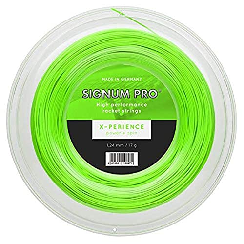 Signum Pro Unisex – Erwachsene Xperience Saitenrolle 200m-Neongrün Tennis-Saite, neongrün, One Size Signum Pro Unisex – Erwachsene Xperience Saitenrolle 200m-Neongrün Tennis-Saite, neongrün, One Size von SIGNUM PRO