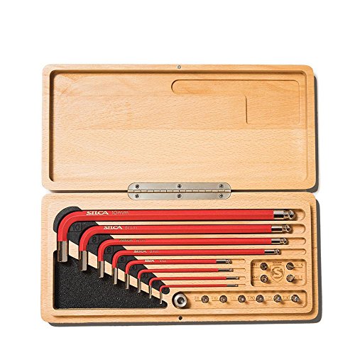 SILCA HX-ONE Home Inbusschlüsselsatz | L - Schraubenschlüssel-Werkzeug-KIT | Strukturbeschichteter Schweizer Werkzeugstahl | Magnetischer 6-mm-Schraubendreher für mitgelieferte 1/4-Zoll-Bits SILCA HX-ONE Home Inbusschlüsselsatz | L - Schraubenschlüssel-Werkzeug-KIT | Strukturbeschichteter Schweizer Werkzeugstahl | Magnetischer 6-mm-Schraubendreher für mitgelieferte 1/4-Zoll-Bits von SILCA