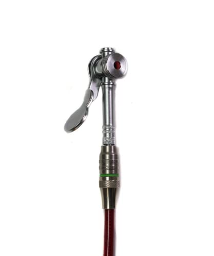 SILCA 'Hiro' Spannfutter mit seitlichem Verriegelungshebel | SILCA Presta Chuck | Universeller Schrader-Spannfutteraufsatz | Vollmetallkonstruktion | Langlebig und langlebig SILCA 'Hiro' Spannfutter mit seitlichem Verriegelungshebel | SILCA Presta Chuck | Universeller Schrader-Spannfutteraufsatz | Vollmetallkonstruktion | Langlebig und langlebig von SILCA