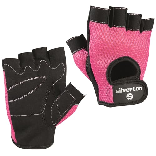 silverton Pink Lady Damenhandschuh, für Fitness, Kraftsport und Bodybuilding von silverton