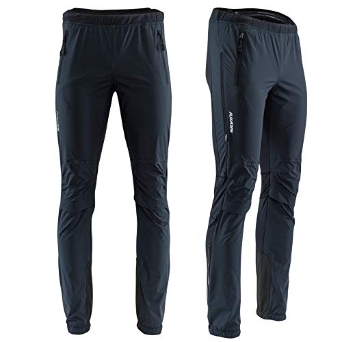 Silvini Herren Soracte Skitourenhose mit Verstärktem Flicken Auf der Innenseite des Knöchel Schwarz - S Silvini Herren Soracte Skitourenhose mit Verstärktem Flicken Auf der Innenseite des Knöchel Schwarz - S von SILVINI
