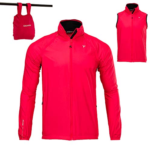 SILVINI Vetta Fahrradjacke Herren Sommer Windjacke Herren Fahrrad Laufjacke Herren MTB Jacke Herren Funktionsjacke Herren Windjacke Fahrrad Herren von SILVINI