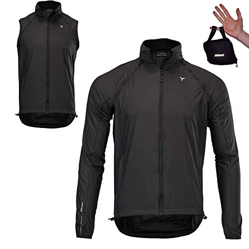 SILVINI Vetta Fahrradjacke Herren Sommer Windjacke Herren Fahrrad Laufjacke Herren MTB Jacke Herren Funktionsjacke Herren Windjacke Fahrrad Herren von SILVINI