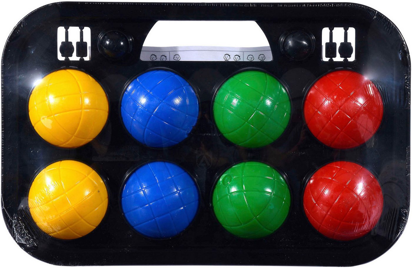 SIMBA Spiel Boccia Spiel Tragekorb, Made in Europe SIMBA Spiel Boccia Spiel Tragekorb, Made in Europe von SIMBA