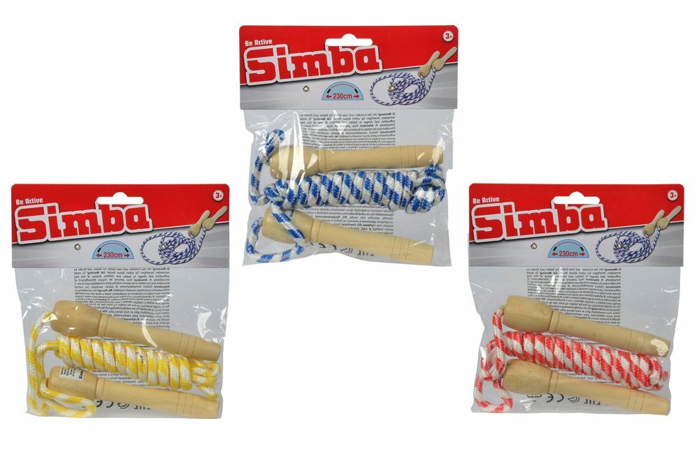 SIMBA Springseil Outdoor Spielzeug Springseil Super Jump zufällige Auswahl 107301006 von SIMBA