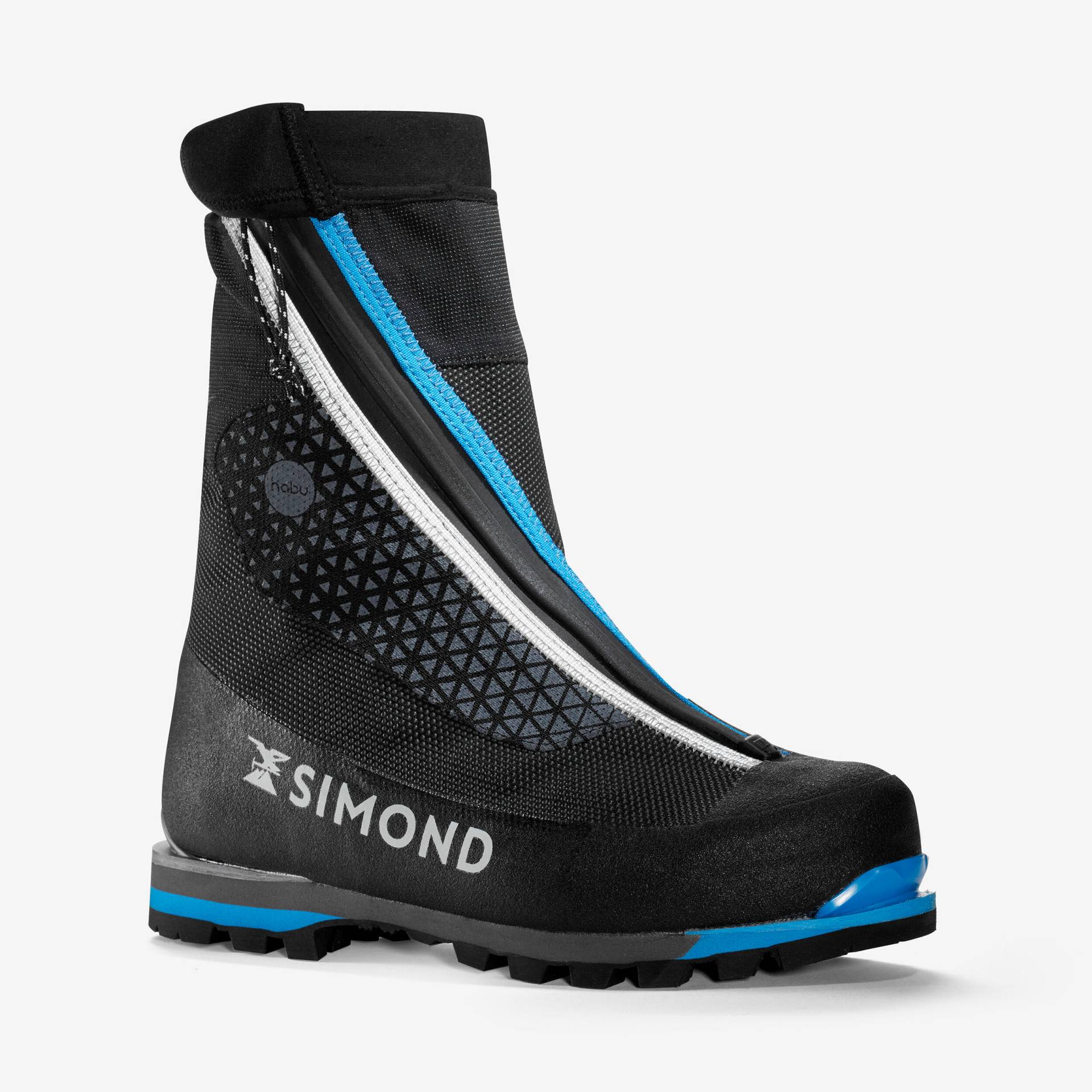 Bergsteigerschuhe 4 Jahreszeiten ‒ ICE blau/schwarz von SIMOND