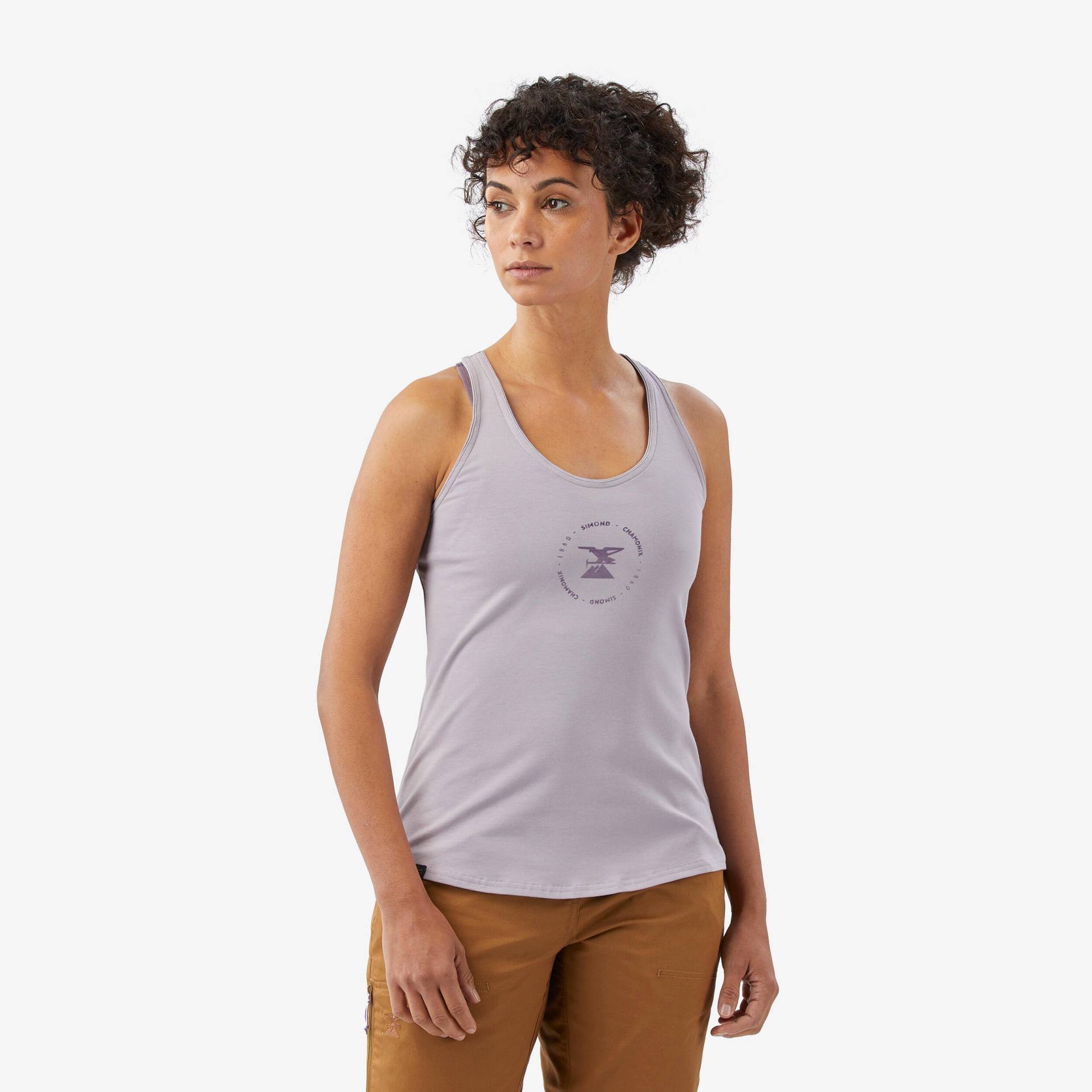 Damen Klettertop bequem – Vertika violett von SIMOND