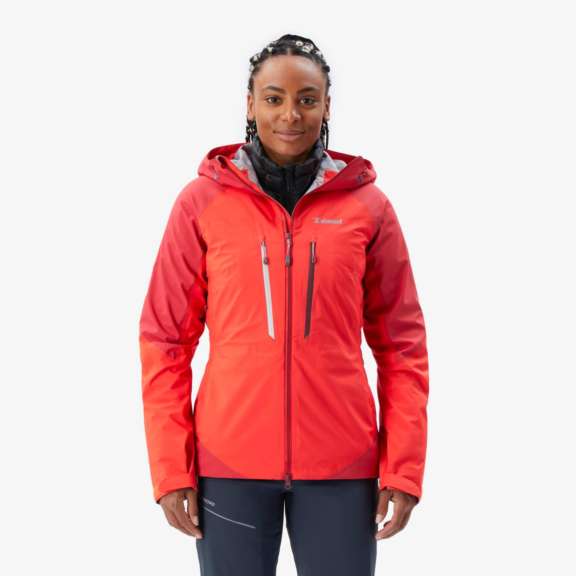 Damen Regenjacke wasserdicht - Alpinism Light rot Damen Regenjacke wasserdicht - Alpinism Light rot von SIMOND