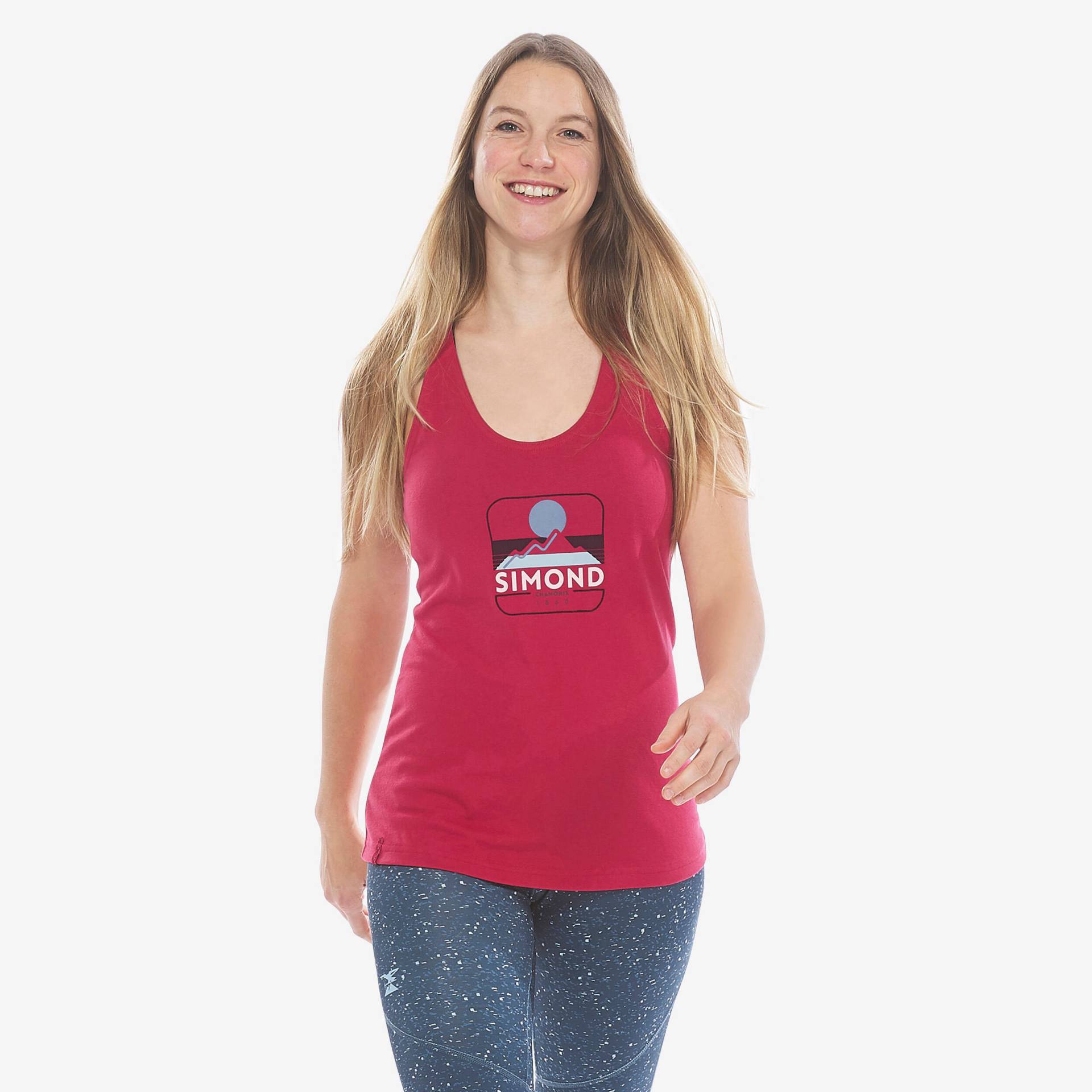 Damen Top - Vertika rot von SIMOND