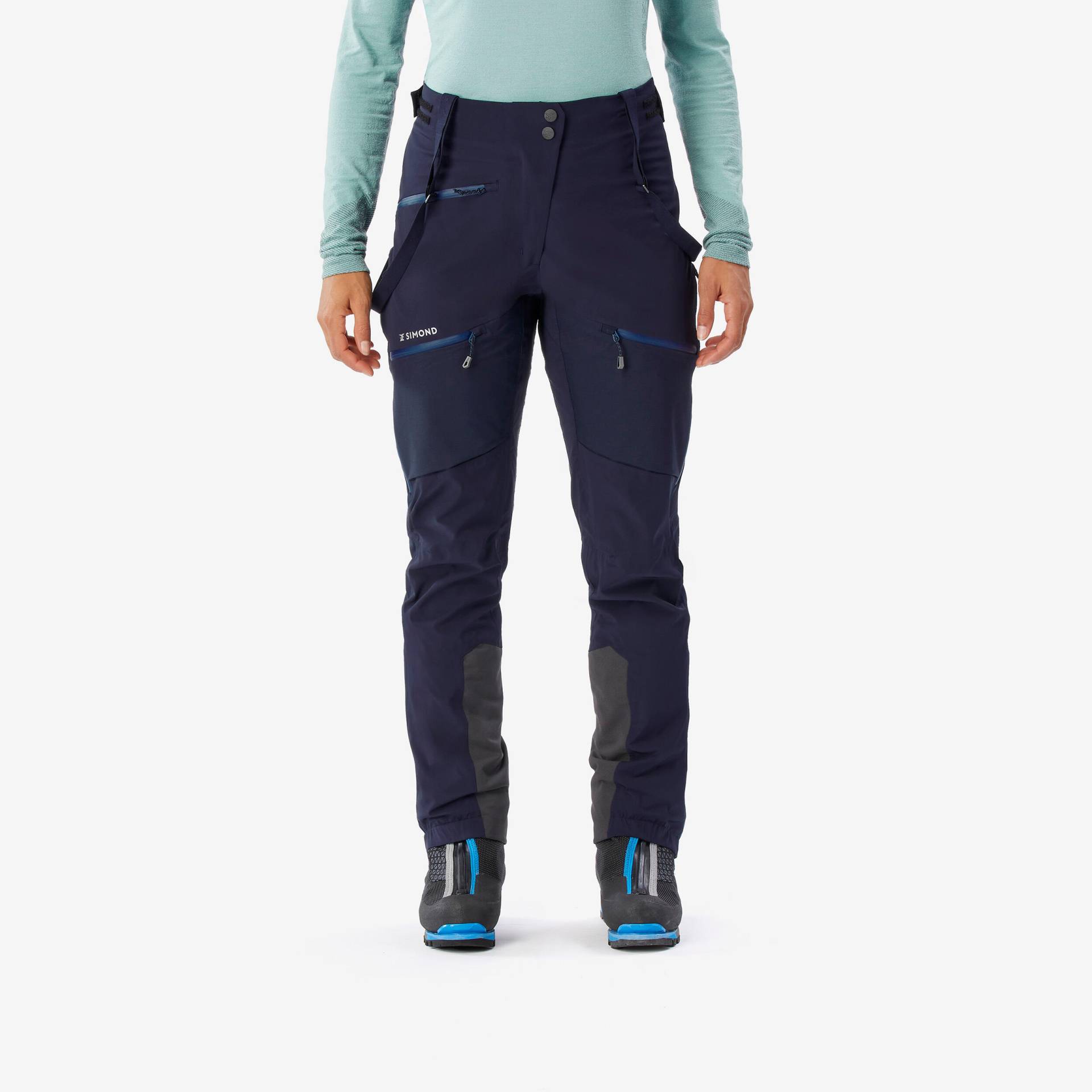 Damen wasserdichte Funktionshose - Ice blauschwarz Damen wasserdichte Funktionshose - Ice blauschwarz von SIMOND