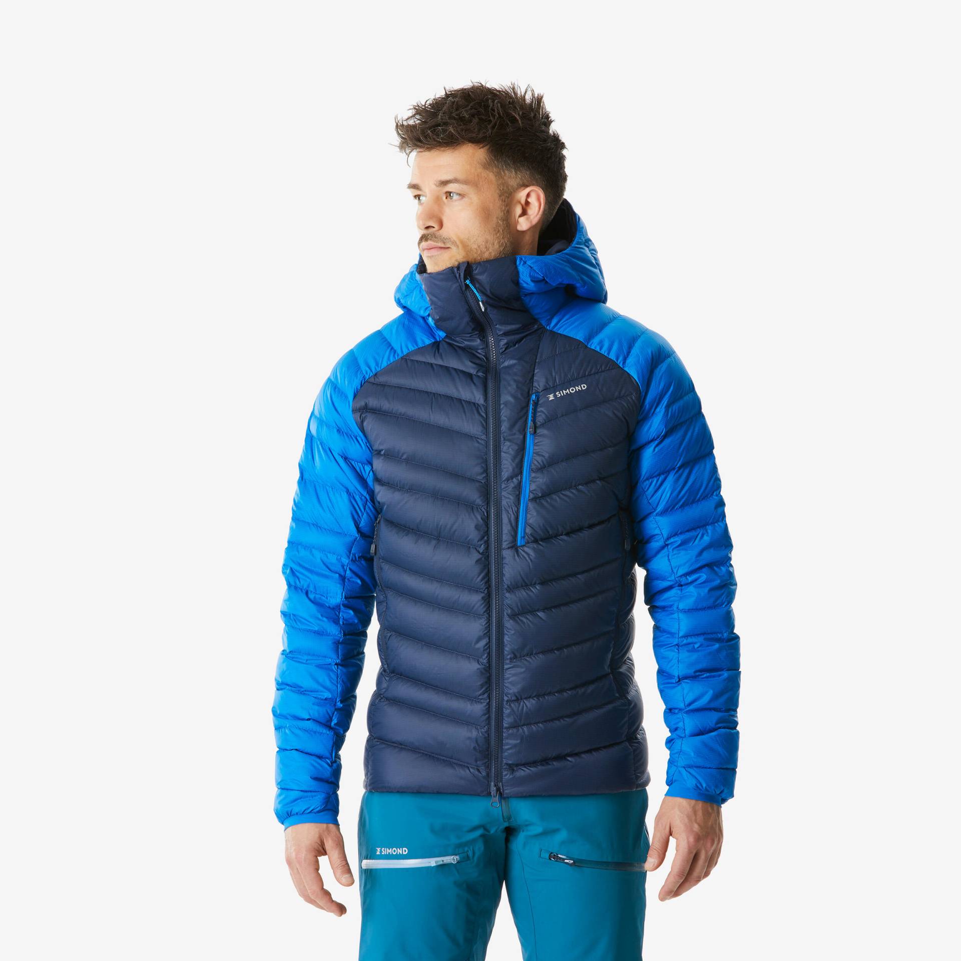 Herren Daunenjacke Bergsteigen - Alpinism marineblau/blau Herren Daunenjacke Bergsteigen - Alpinism marineblau/blau von SIMOND
