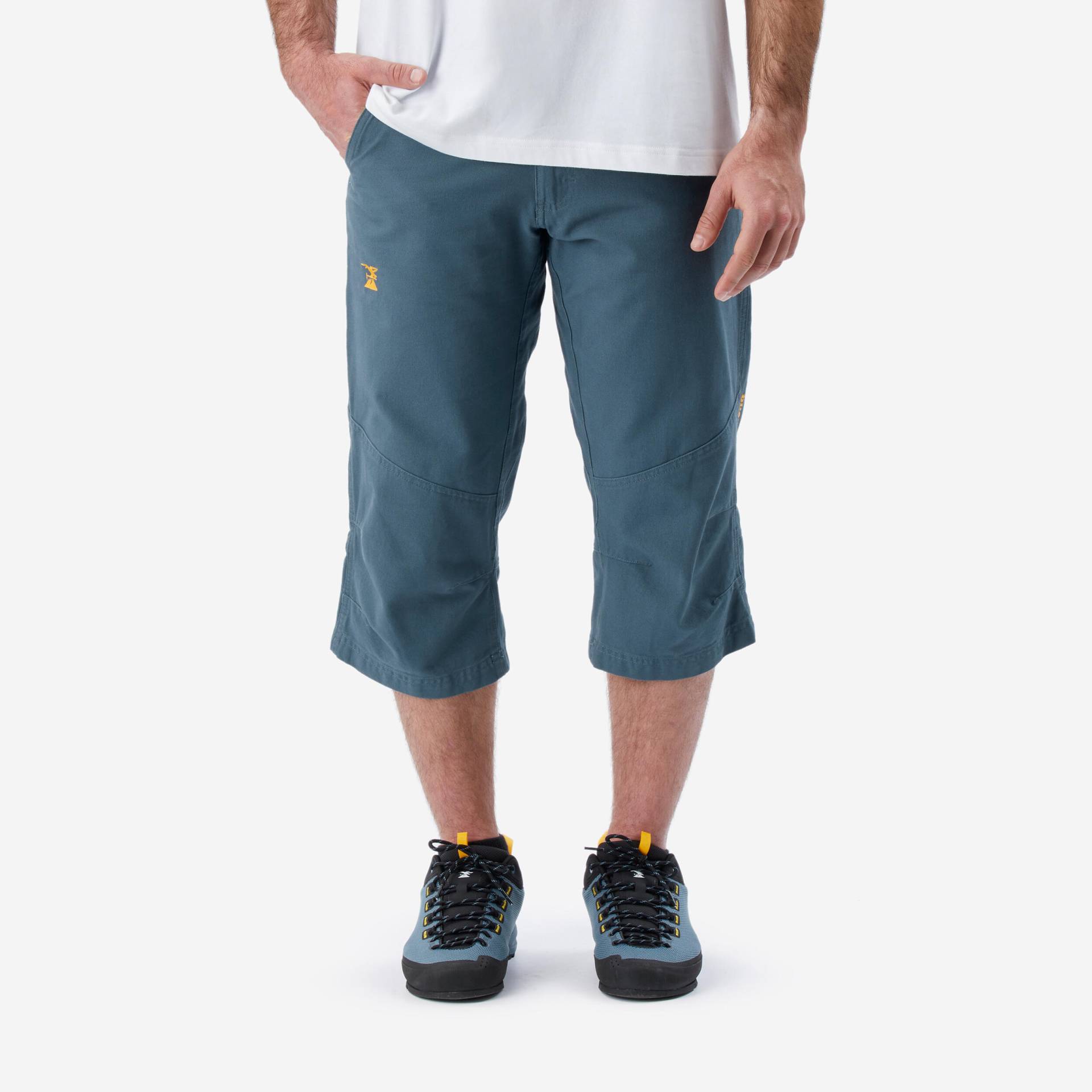 Herren 3/4 Bio-Baumwolle Kletterhose - Vertika grau Herren 3/4 Bio-Baumwolle Kletterhose - Vertika grau von SIMOND