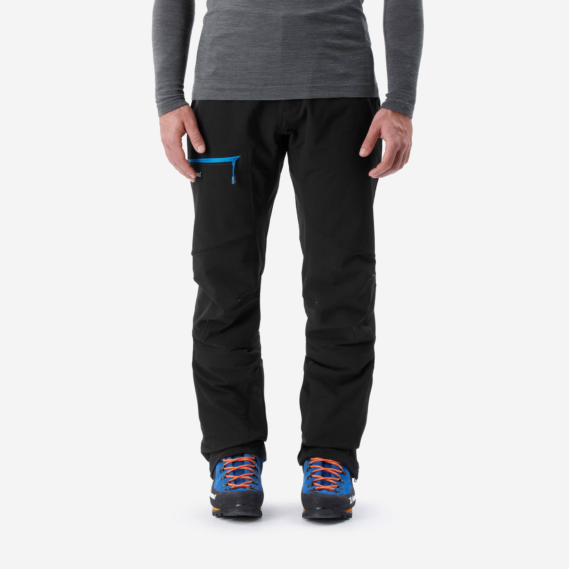 Herren Bergsteigen Softshellhose - Alpinism schwarz Herren Bergsteigen Softshellhose - Alpinism schwarz von SIMOND