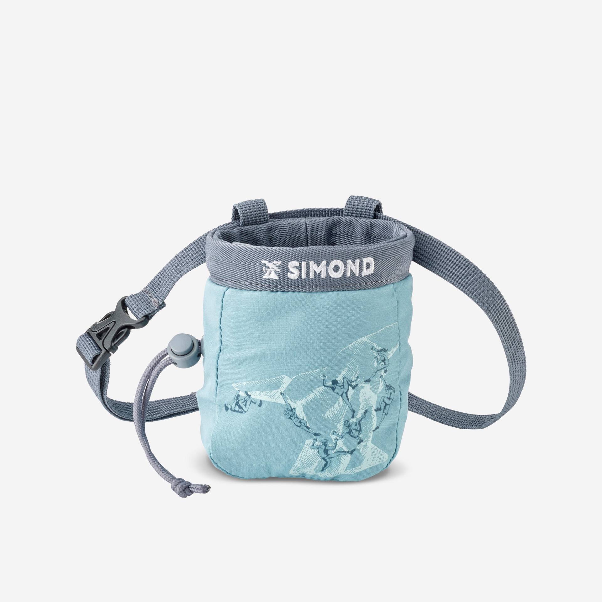 Kinder Kletter Chalkbag - Klimb blau/grau Kinder Kletter Chalkbag - Klimb blau/grau von SIMOND