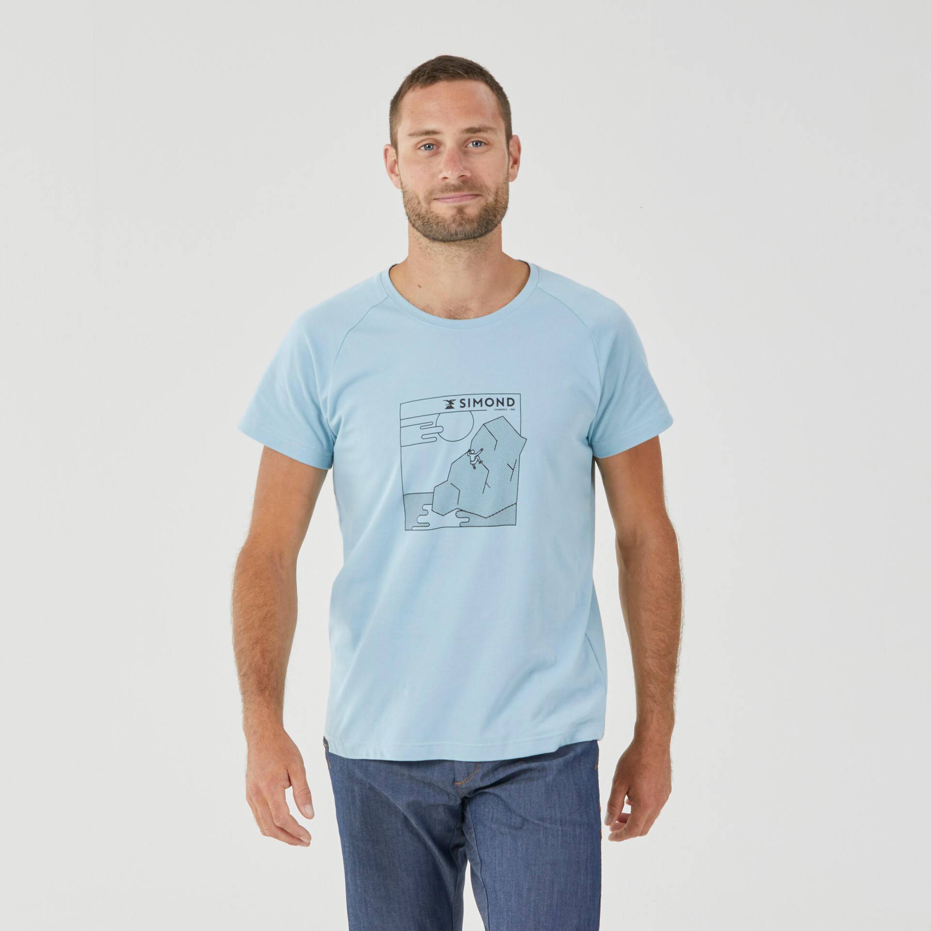Kletter-T-Shirt Herren - Vertika von SIMOND