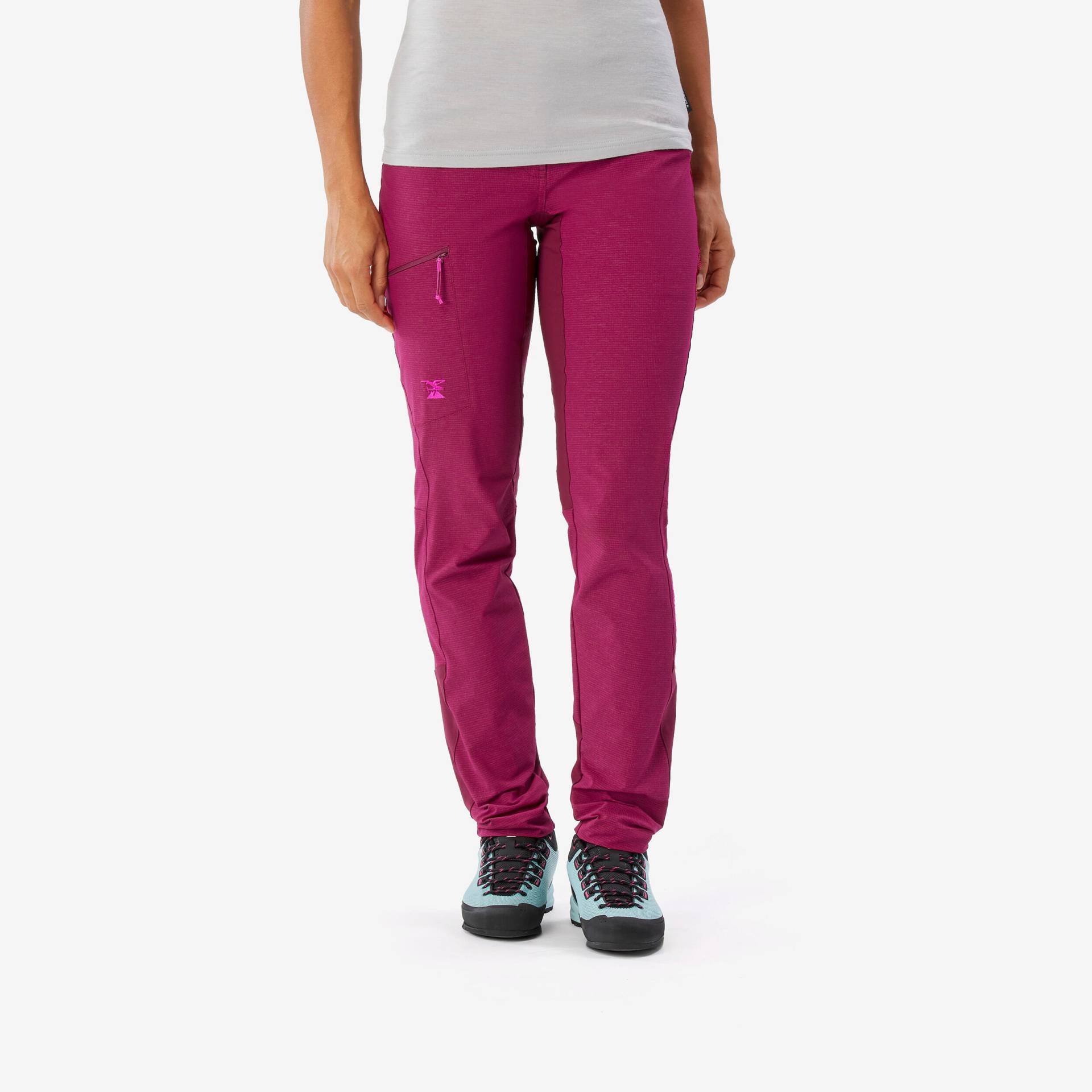 Kletterhose Damen Stretch - Edge rot-violett Kletterhose Damen Stretch - Edge rot-violett von SIMOND