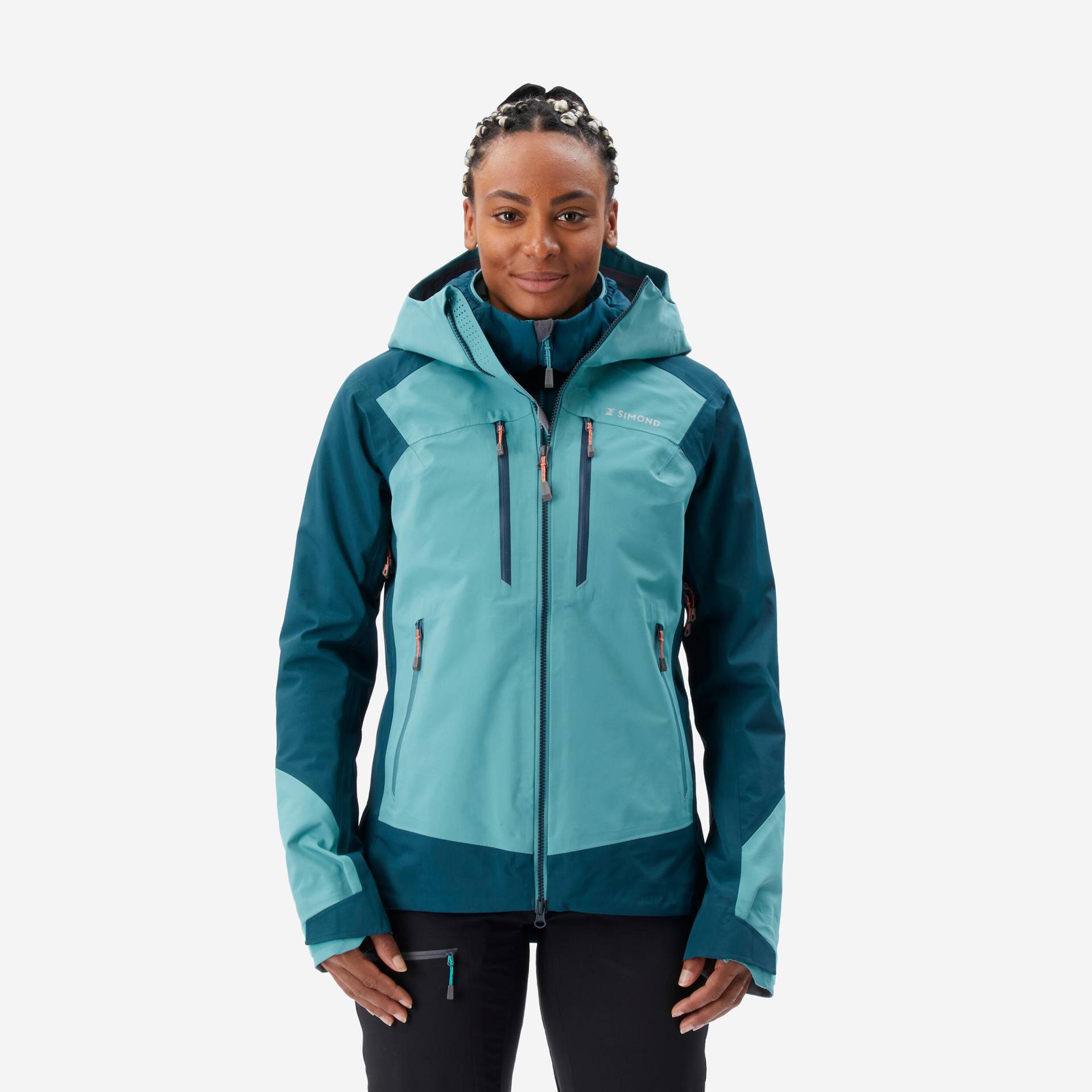 Damen Regenjacke - Alpinism Evo blau von SIMOND