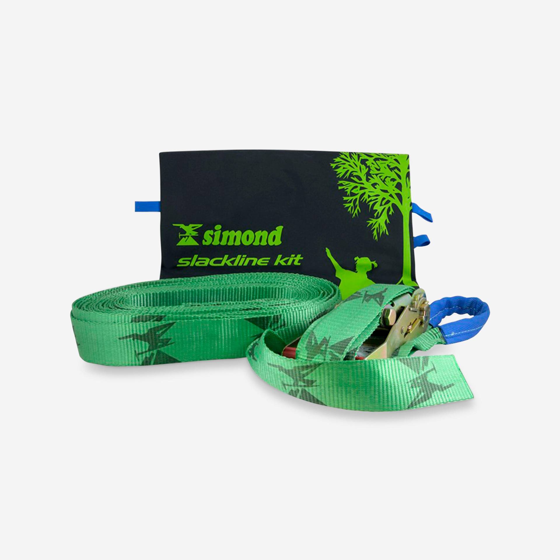 Slackline 5 cm x 15 m grün Slackline 5 cm x 15 m grün von SIMOND