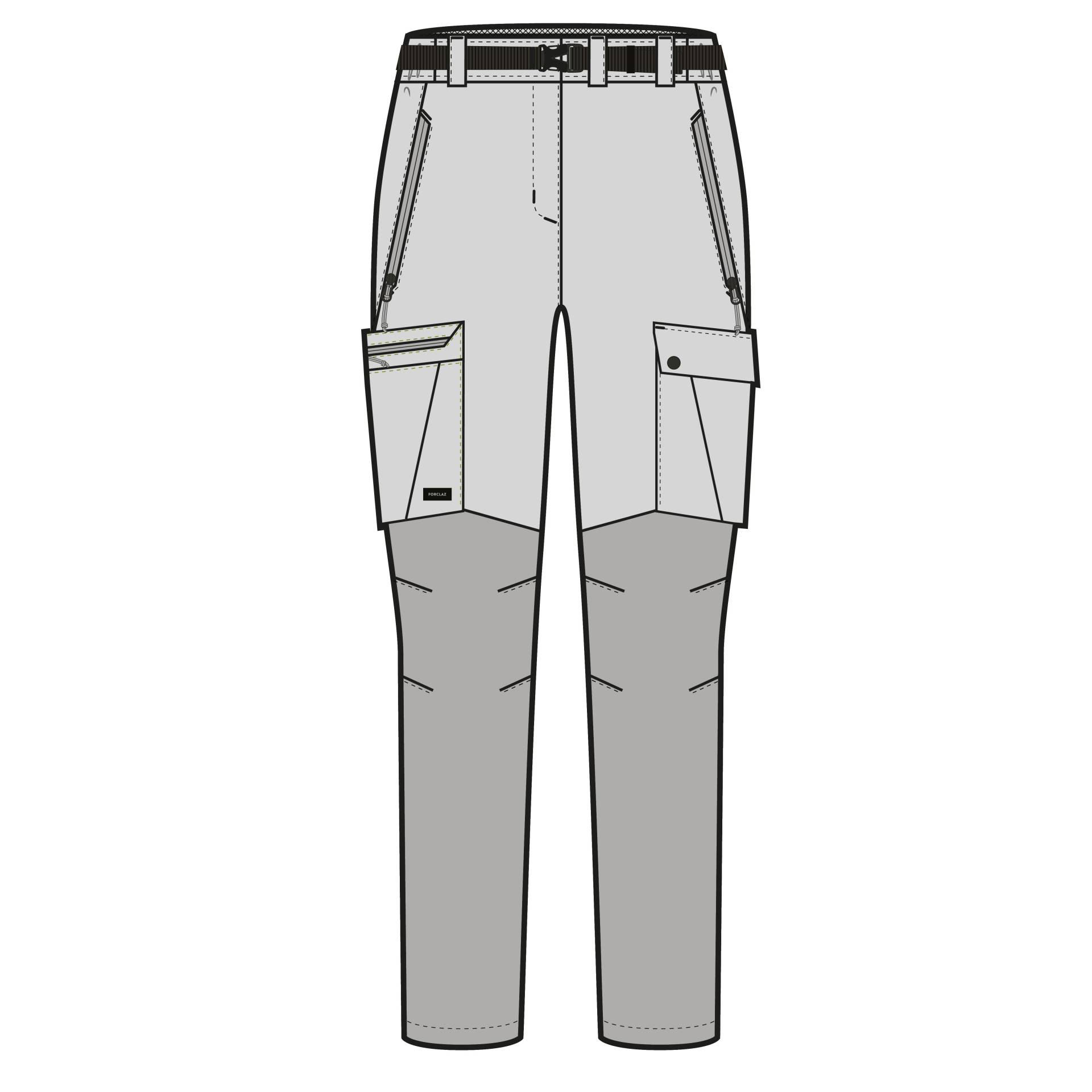 Trekkinghose Damen - MT500 grau Trekkinghose Damen - MT500 grau von SIMOND