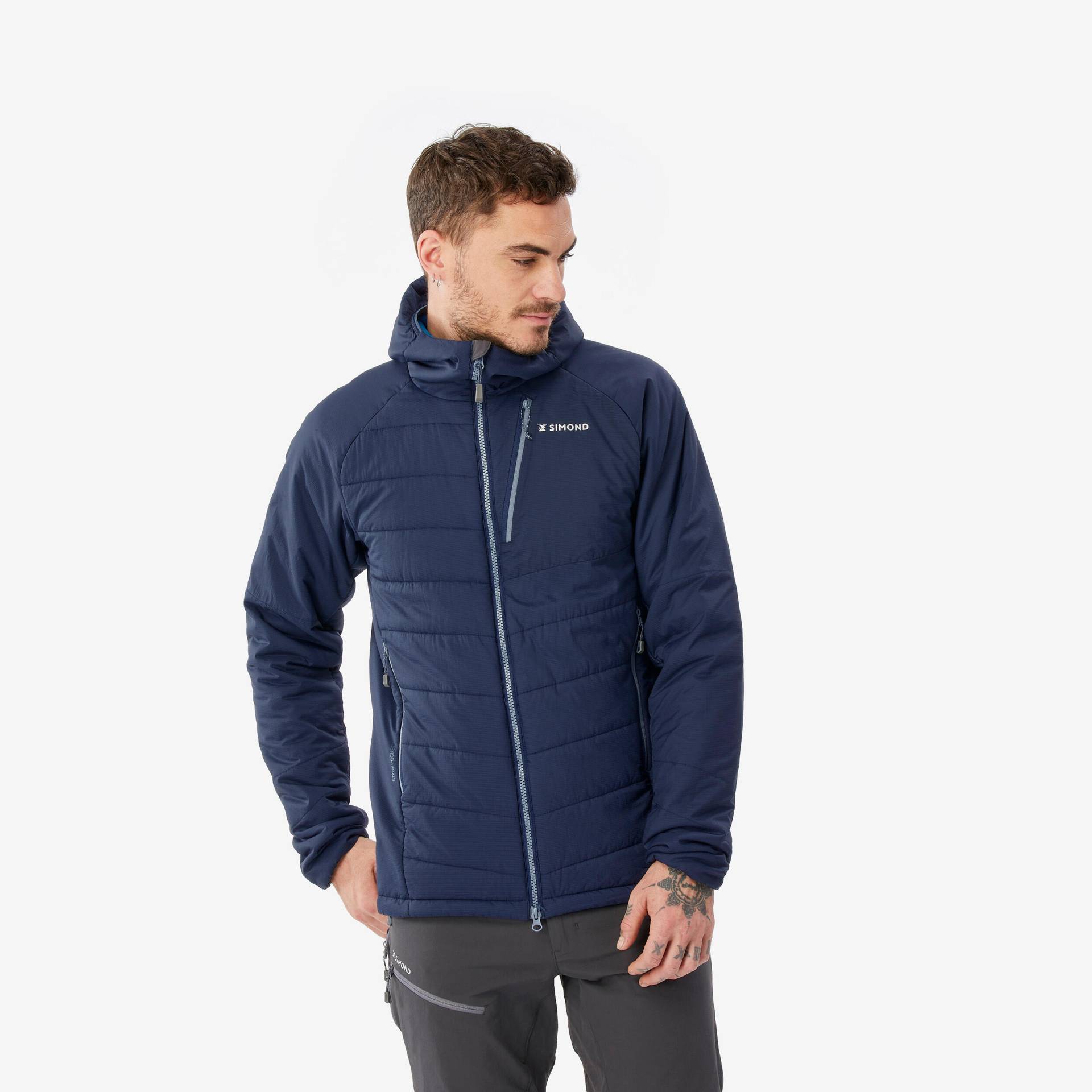 Wattierte Jacke Herren - Alpinism blau Wattierte Jacke Herren - Alpinism blau von SIMOND